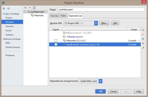 ProjectStructureModules