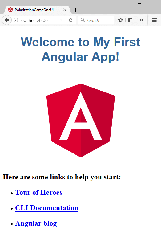 RunningAngular